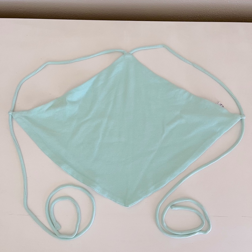 FASHION TREND HALTER TOP MINT